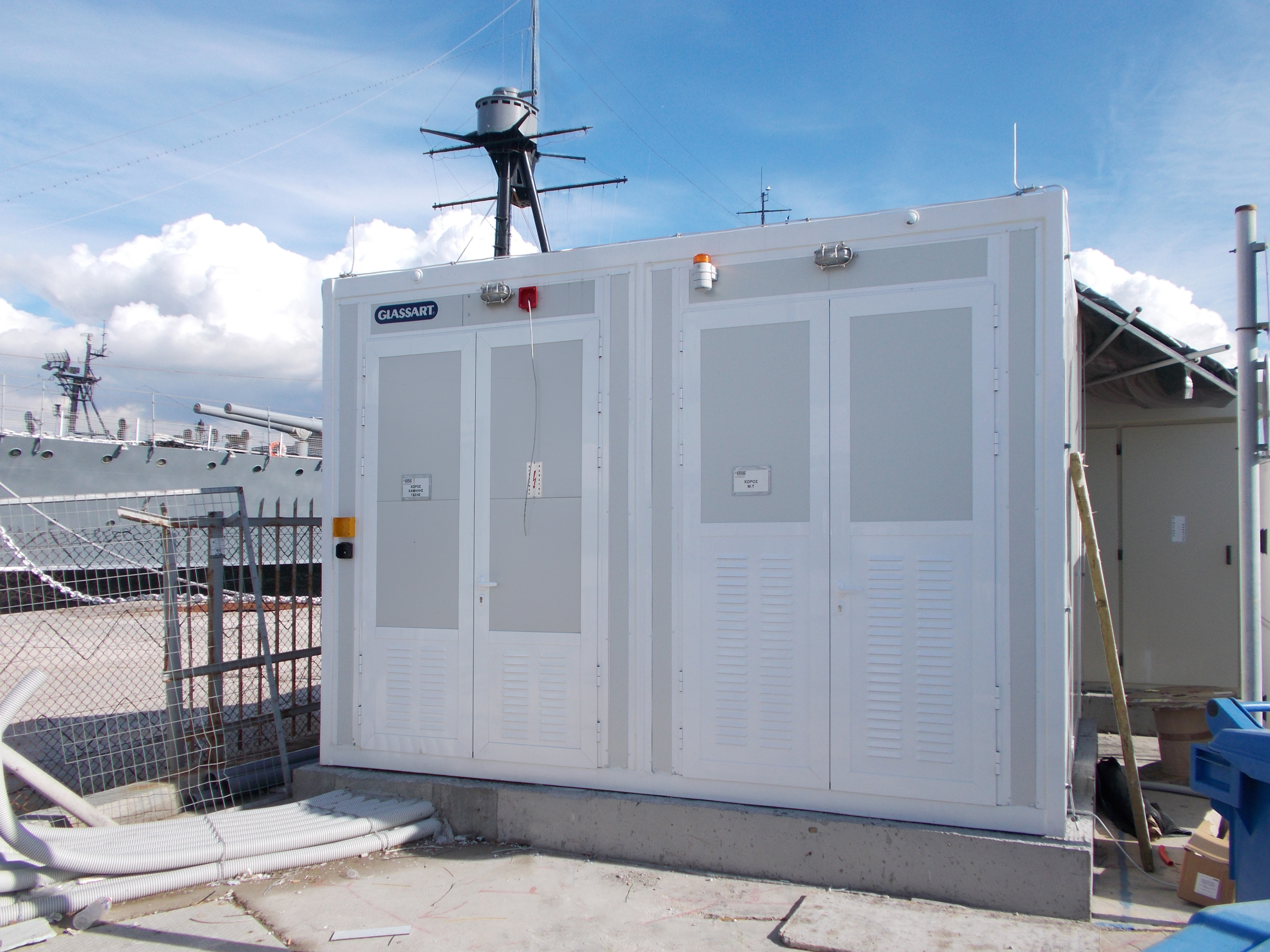 Οικίσκοι Η/Μ Εξοπλισμού