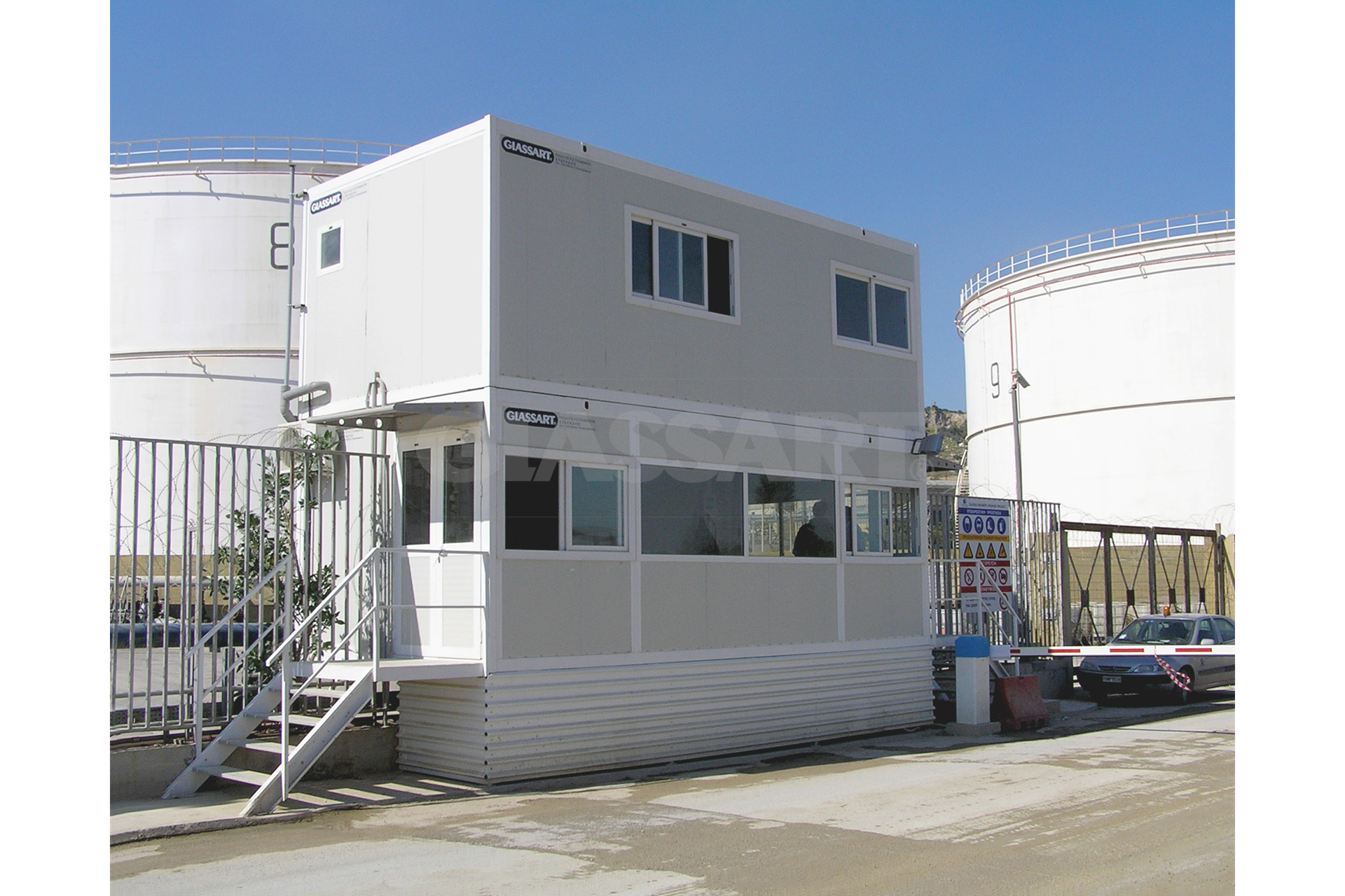 Shell Control Building Access Control Buildings - GLASSART