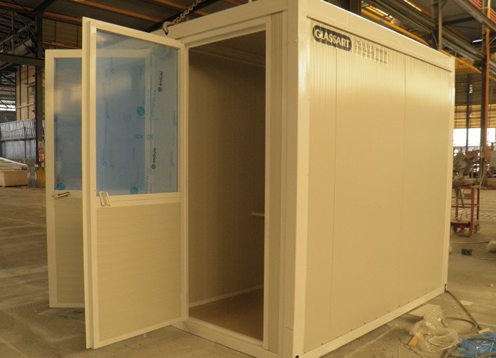 Modular Asylum Offices - Interview Booths - GLASSART