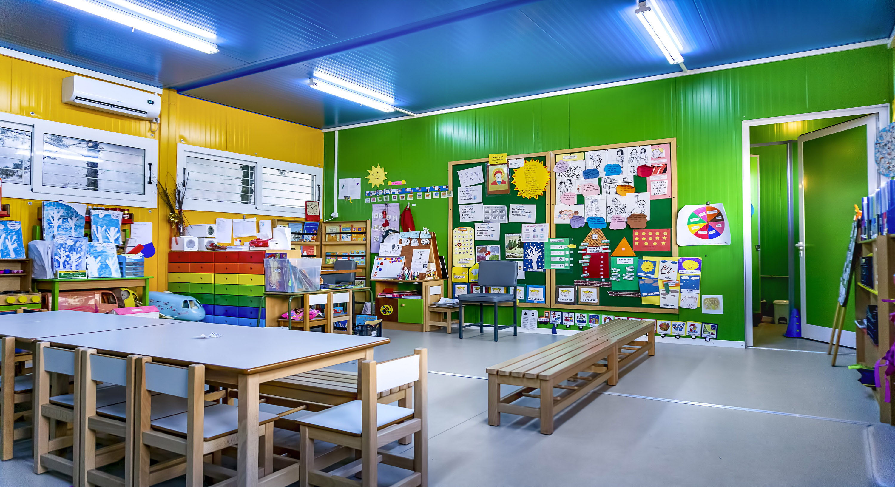 Προκατασκευασμένες Αίθουσες Νηπιαγωγείου, Δήμος Αγίων Αναργύρων-Καματερού)
